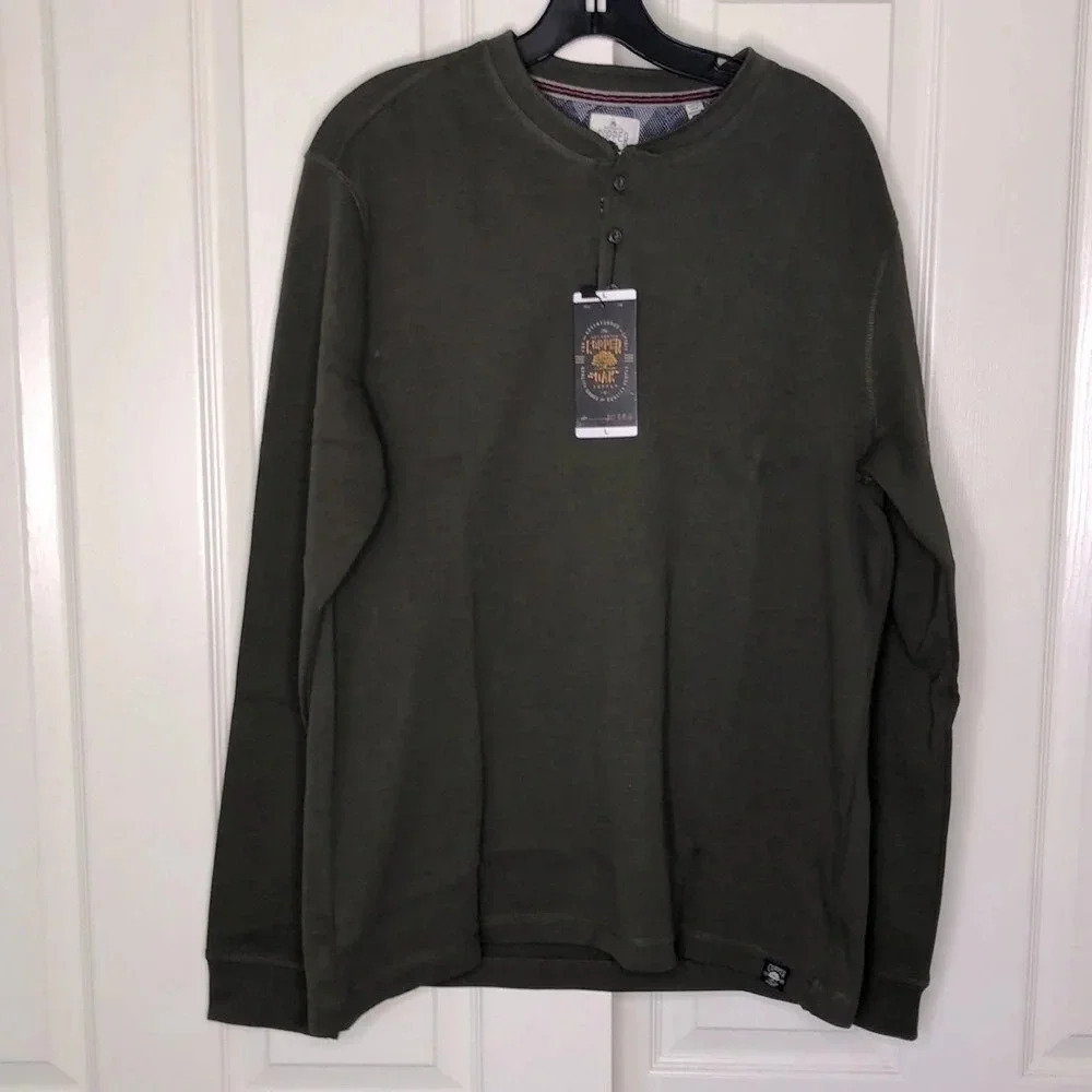 Copper & Oak Supply Long Sleeve Henley